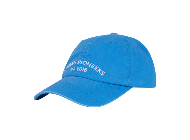 Blue store peaked cap