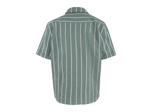 Shack Shirt Green L Striped SS shirt 