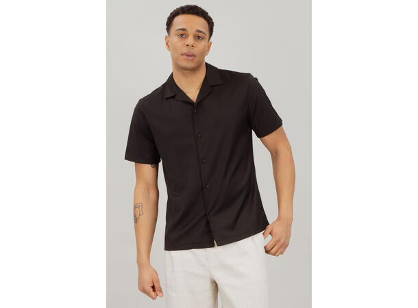 Tour Shirt Black M Modal stretch SS shirt 