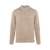 Basse Sweater Oatmeal XXL Lambswool with patch 