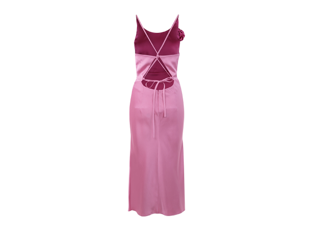 Alina Dress Sachet Pink S Satin slip dress 