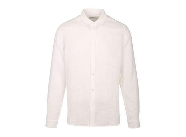 Booby Shirt White L Bubbly cotton LS Shirt 