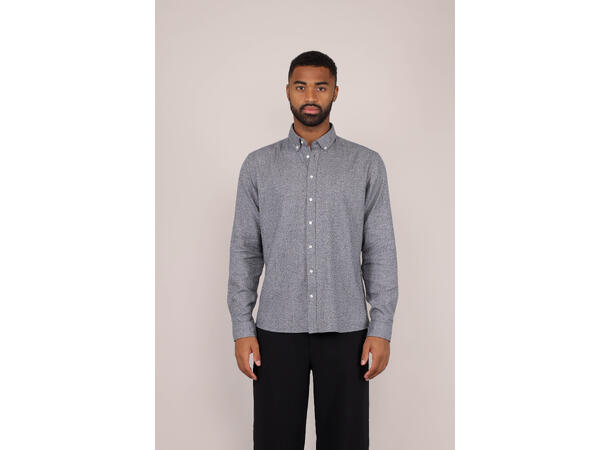 Canton Shirt Navy L Marbled basic shirt 
