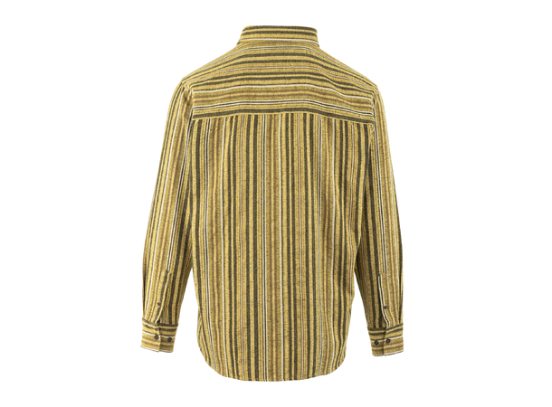 Cedrik Shirt Yellow XL Striped boxy shirt 