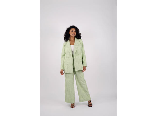 Evelyn Pant Pistachio S Boucle pant 