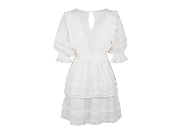 Felippa Dress White L Short lace dress 