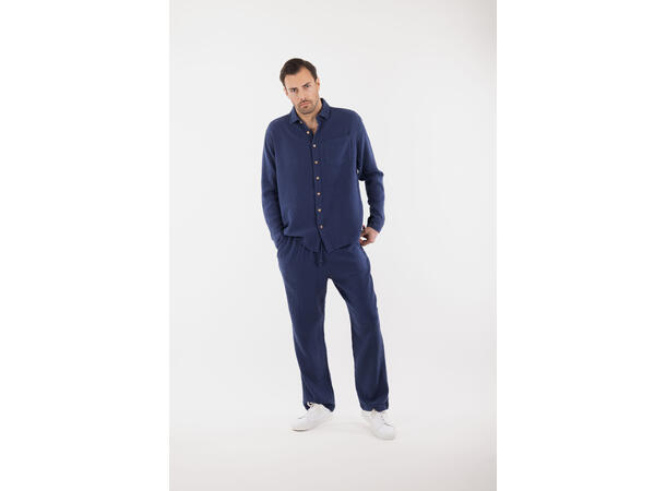 Franki Pants Parisian Night M Cotton gauze loose pants 