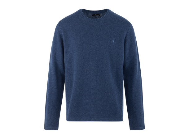 Hamilton Sweater Petrol XL Straight lambswool r-neck 