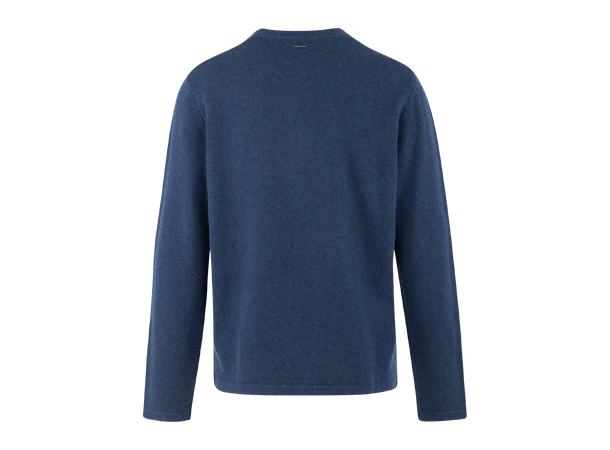 Hamilton Sweater Petrol XL Straight lambswool r-neck 