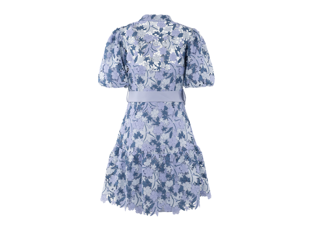 Isla Dress Blue XL Lace mini dress 