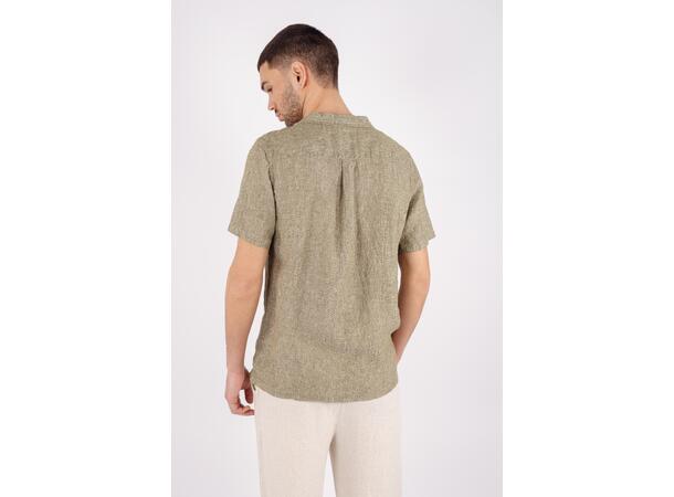 Massimo Shirt Olive XL Camp collar SS shirt 