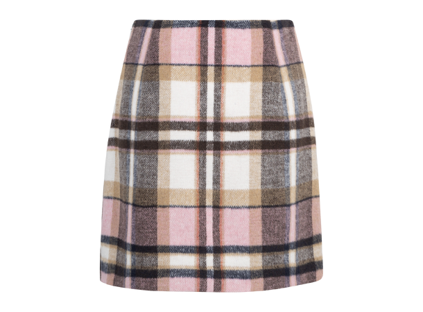 Petra Skirt Pink check M Multi check skirt 