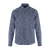 Jon Shirt Navy S Brushed herringbone shirt 