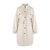Katinka Overshirt Light Sand L Long belted overshirt 