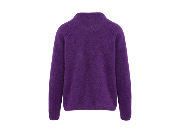 Betzy Sweater Purple Magic XS Mohair r-neck 