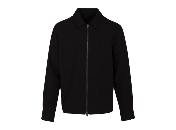 Boz Overshirt Black S Dressy zip overshirt 