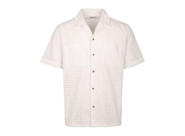 Brooks Shirt White M Broderi anglaise SS Shirt 