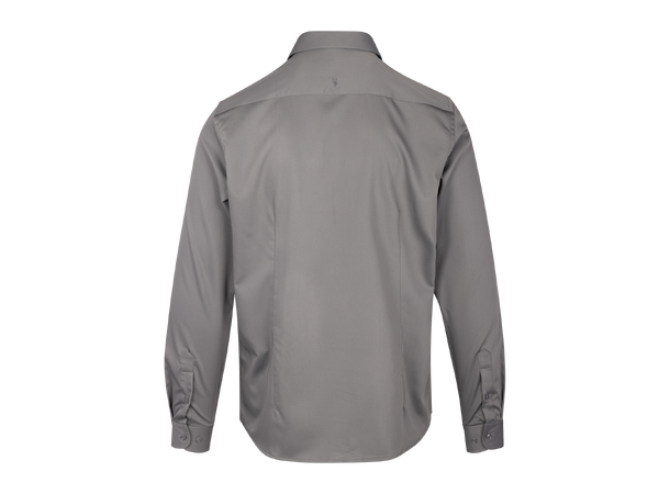 Buffon Shirt Grey XL Viscose stretch shirt 