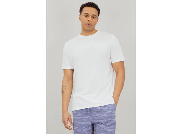 Cobi Tee White L Basic bamboo cotton tee 