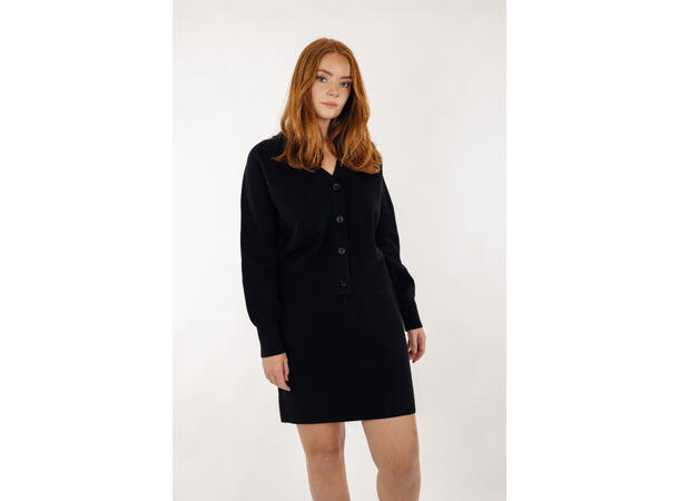 Crystia Skirt Black XL Viscose knit skirt 