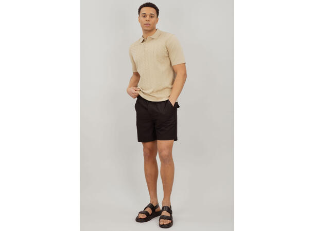 Elias Shorts Black L Basic stretch shorts 