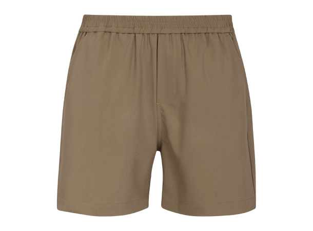 Elias Shorts Dark Sand L Basic stretch shorts 