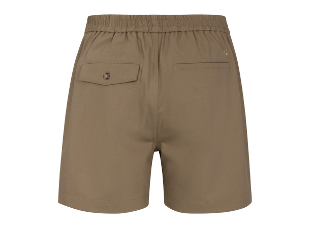 Elias Shorts Dark Sand L Basic stretch shorts 