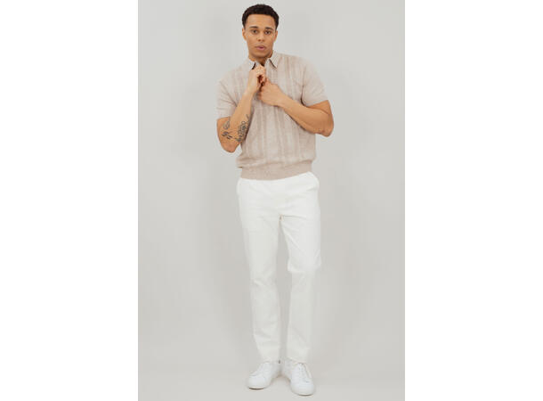 Elton pant White M Linen stretch pants 