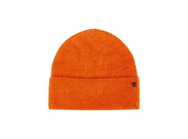 Glory Beanie Orange Flame One Size Basic mohair beanie 