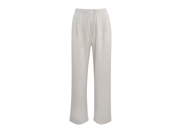 Greco Pant Sand M Wide slub pant 