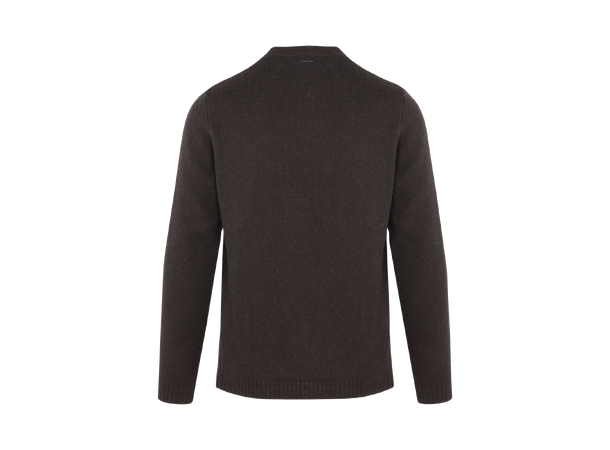 Hasse Sweater Coffee S Lambswool sweater 