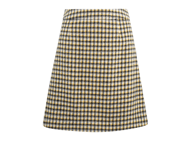 Karita Skirt Yellow check L A-line skirt 