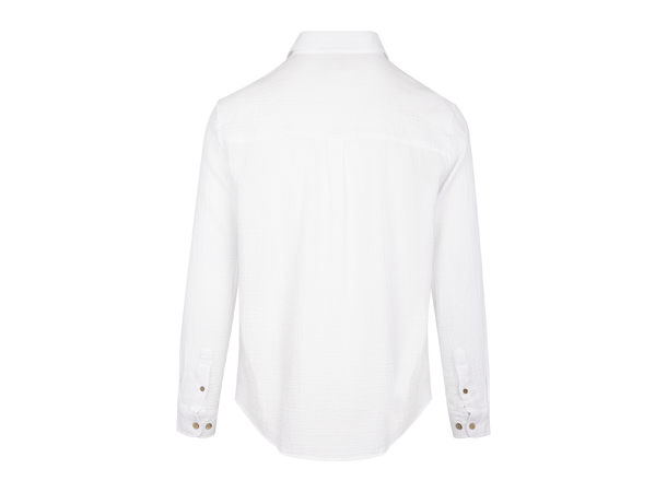 Keaton Shirt White L Cotton gauze shirt 
