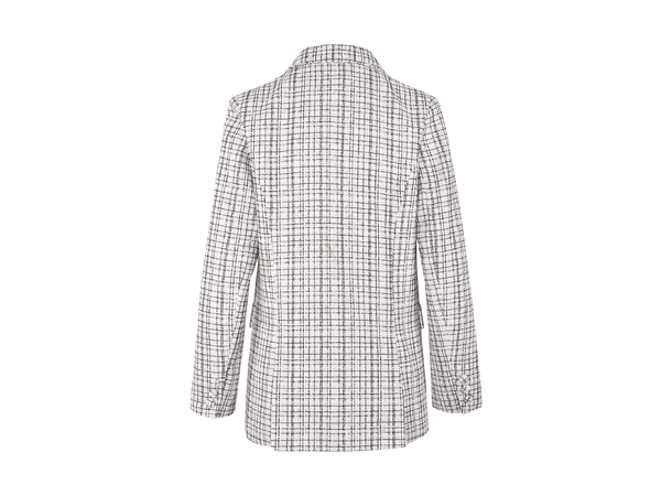 Leonora Jacket Black/White XL Boucle blazer 
