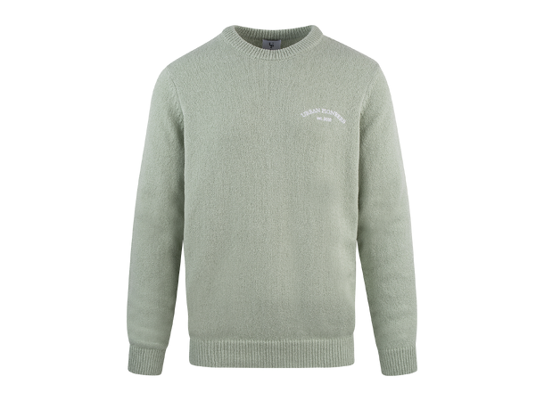 Levi Sweater Mist green L Loop yarn logo sweater 