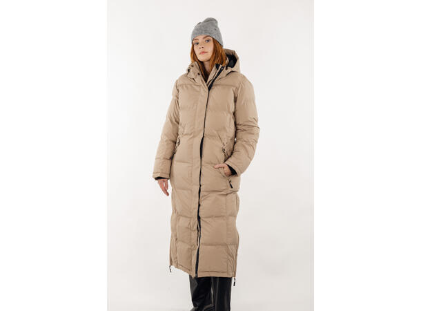 Mink padded top coat