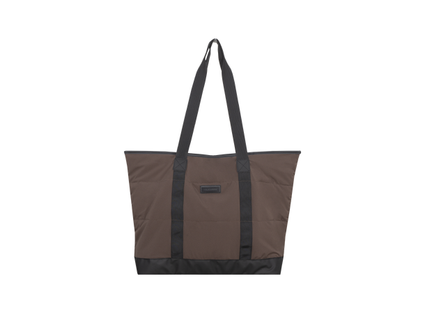 Liv Tote Chocolate One Size Puffer tote bag 