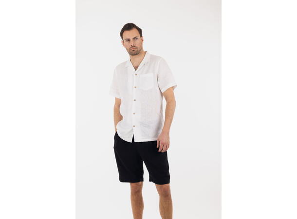 Massimo Shirt White XL Camp collar SS shirt 