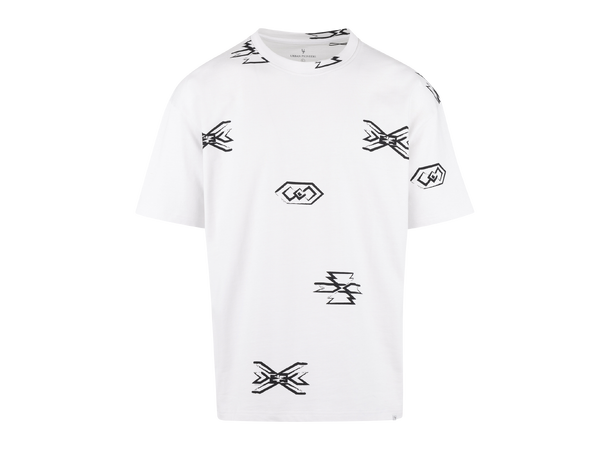 Sergio tee White L AOP cotton terry t-shirt 