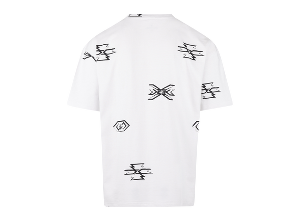 Sergio tee White L AOP cotton terry t-shirt 