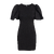 Keiyaa Dress Black XS Dress with puffed sleeves 