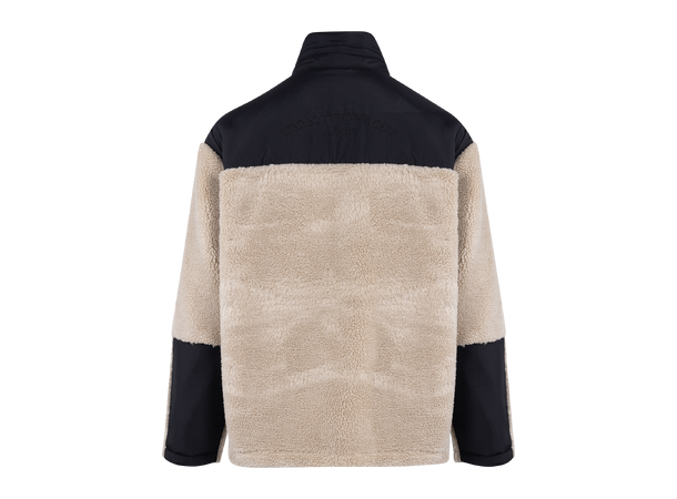 Amir Jacket Silver Mink S Full zip fleece jacket 