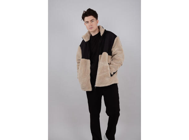Amir Jacket Silver Mink S Full zip fleece jacket 