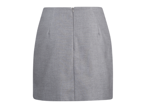 Aurora Skirt Grey XS Wool wrap skirt 