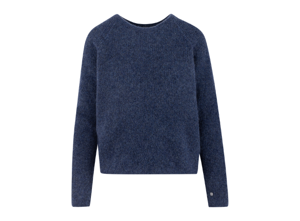 Betzy Sweater Ensign Blue XS Mohair r-neck 