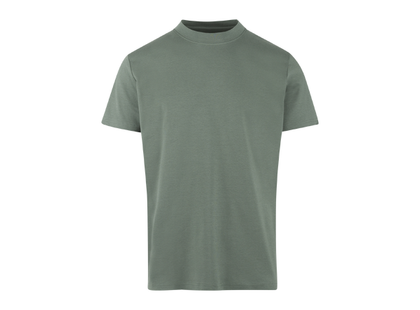 Bruno Tee Dark Forest XXL Organic cotton mock neck 
