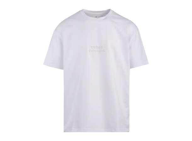 Ebba Tee White M Embossed logo t-shirt 