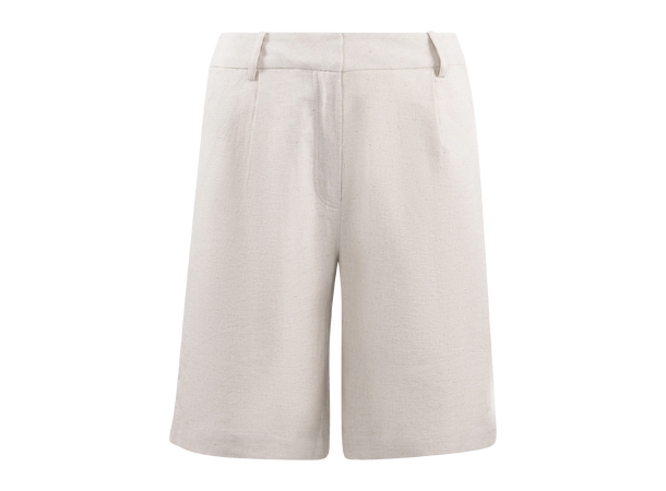 Freia Shorts Sand melange L Linen city shorts 