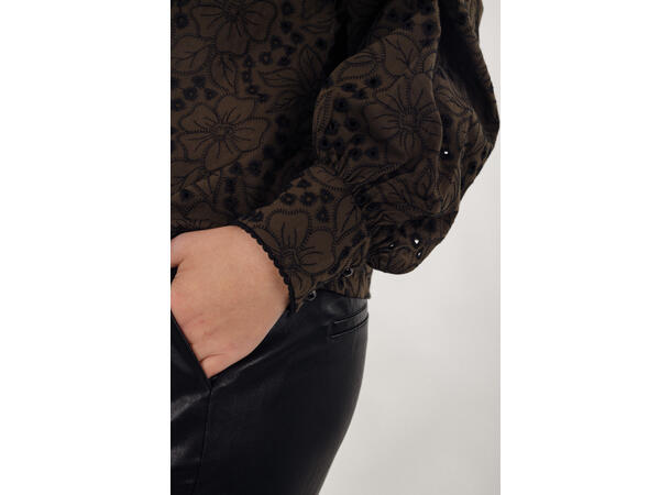 Madelyn Pants Black S Leather stretch pant 