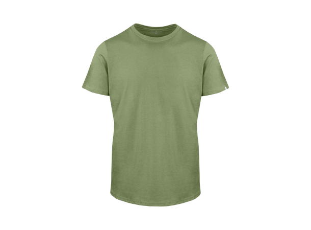 Niklas Basic Tee Olivine M Basic cotton T-shirt 